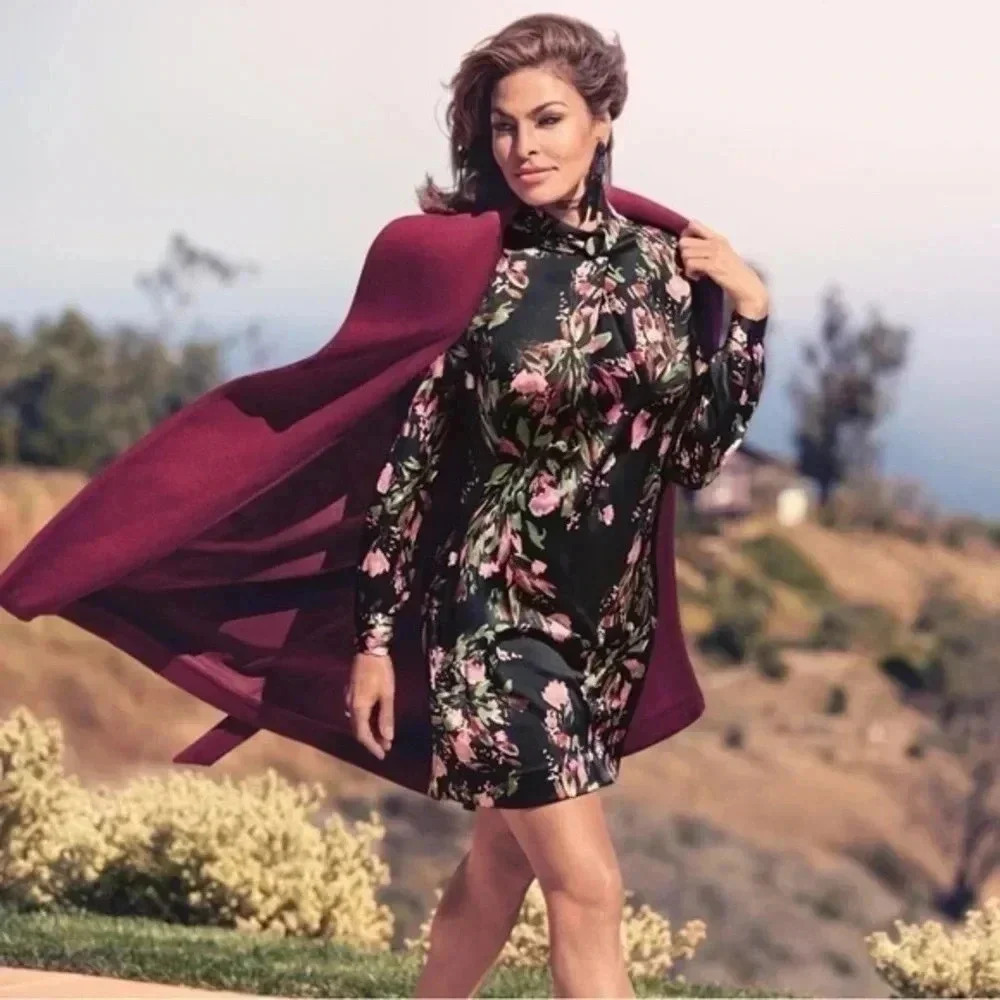 Eva mendes NY&C floral mini dress XS